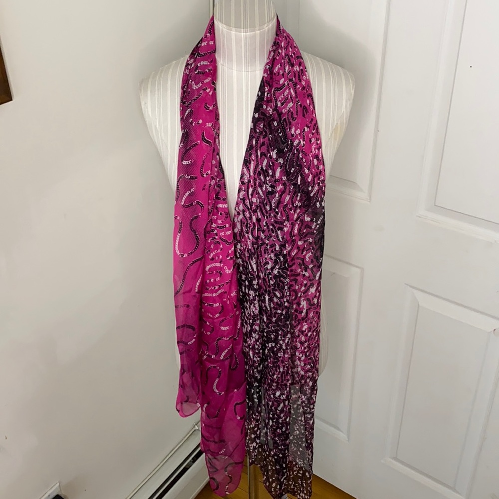 Moschino silk scarf